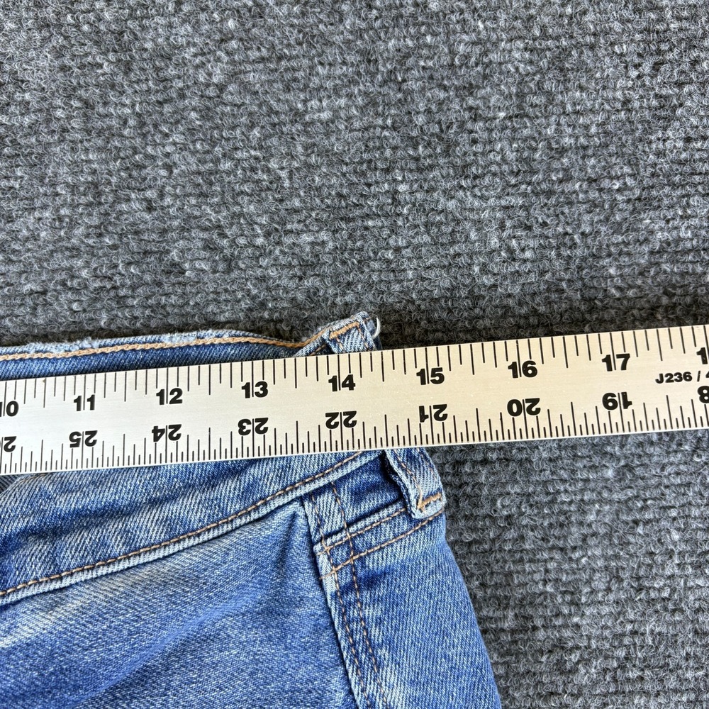 American Eagle Outfitters Strigid Jeans Women 29x29 Blue Denim Cotton Distressed - Picture 7 of 13